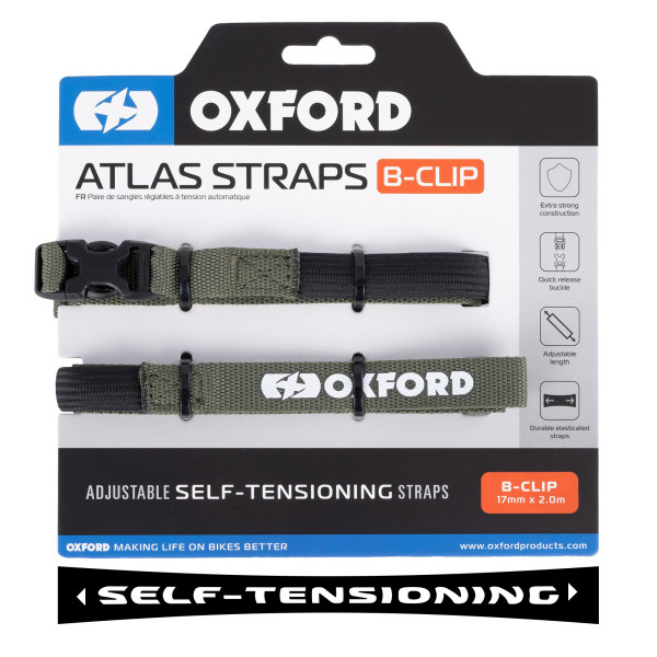 Oxford ATLAS B CLIP[ 17mm x 2.0M Lichen(pair)